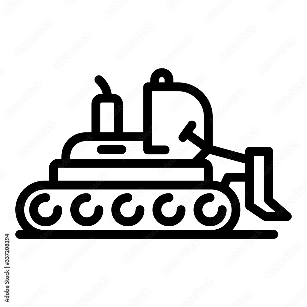 Caterpillar icon. Outline caterpillar vector icon for web design isolated on white background Caterpillar icon. Outline caterpillar vector icon for web design isolated on white background