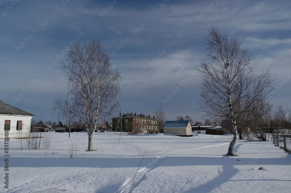 travel to Northern villages in winter travel to Northern villages in winter
