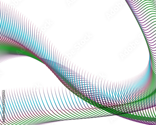 Abstract background blend wave line design for Wallpaper, Banner, Background, Card, Book Illustration, landing page