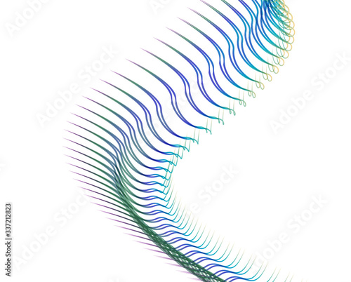 Abstract background blend wave line design for Wallpaper, Banner, Background, Card, Book Illustration, landing page