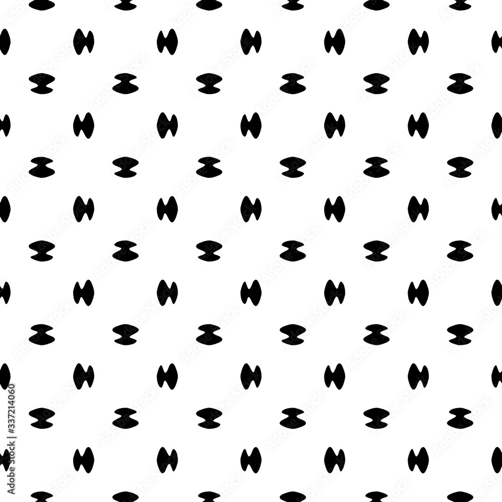 Naklejka geometric textile pattern. seamless retro design