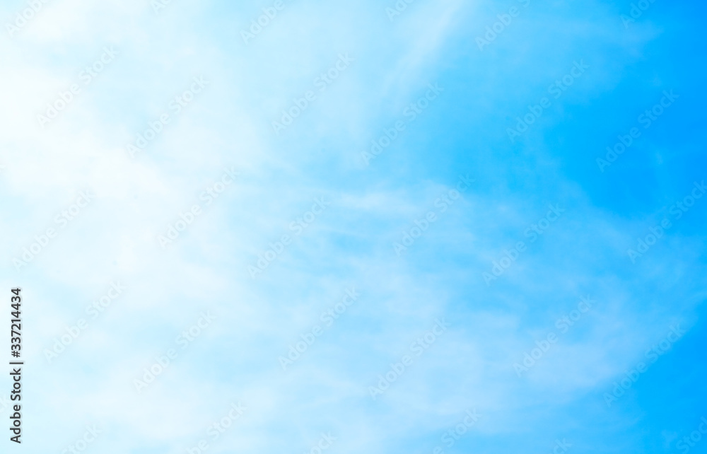 blue sky with beautiful natural white clouds