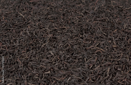 Dried black tea background, tasty, natural