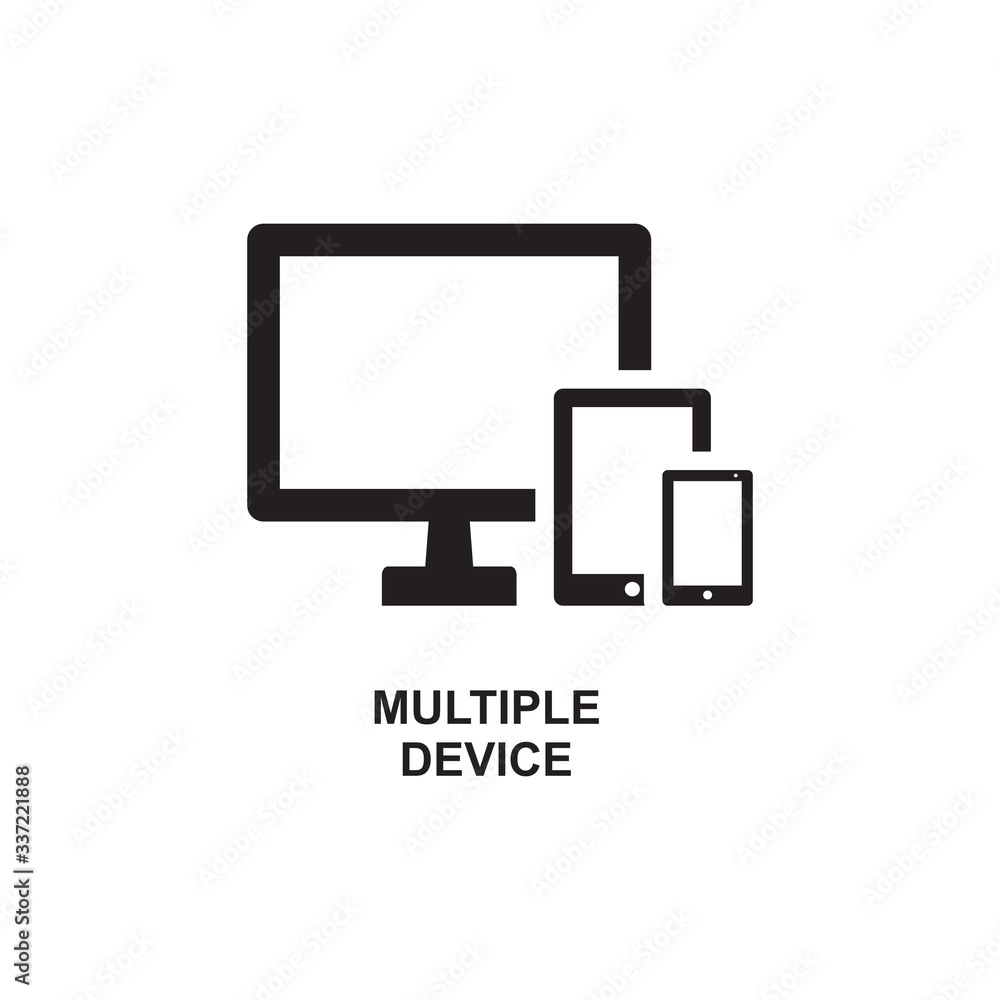 MULTIPLE DEVICE ICON , MULTIPLE DEVICE ICON ,