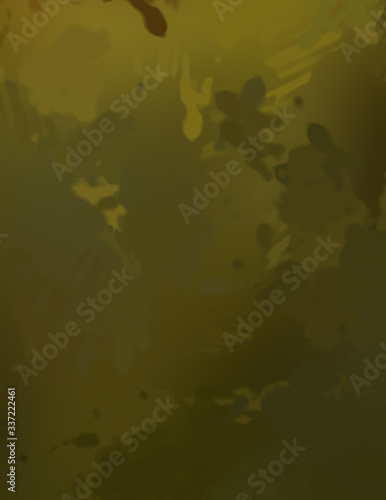 Brushed Painted Abstract Background. Brush stroked painting. Strokes of paint. 2D Illustration.