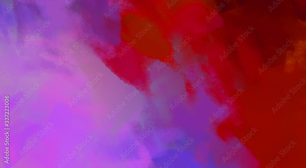 Brushed Painted Abstract Background. Brush stroked painting. Artistic vibrant and colorful wallpaper.