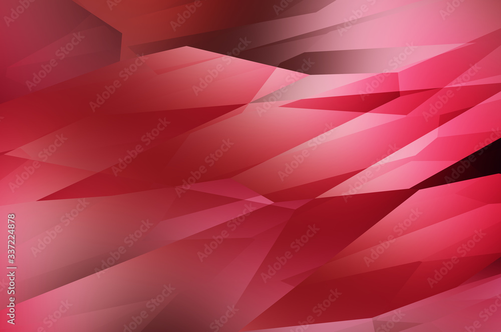 Fototapeta premium Abstract Background. Triangle 3d illustration polygonal art pattern style. Future graphic geometric design. Geometry texture futuristic decoration. Trendy and vibrant modern style template..