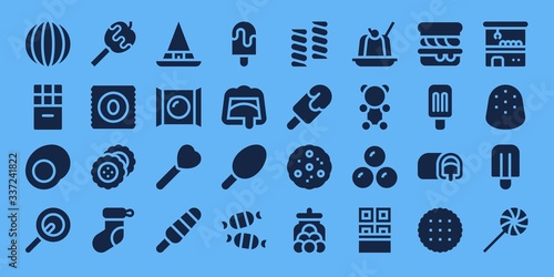 candy icon set