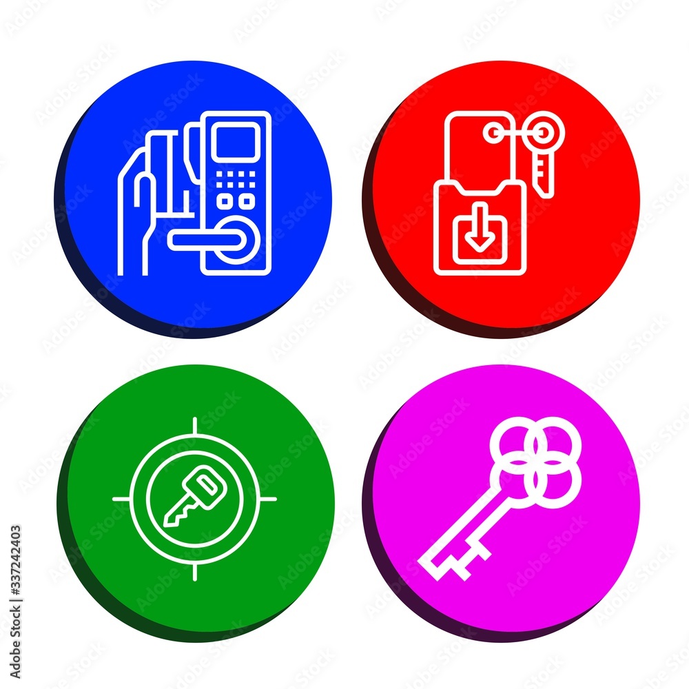 close simple icons set close simple icons set