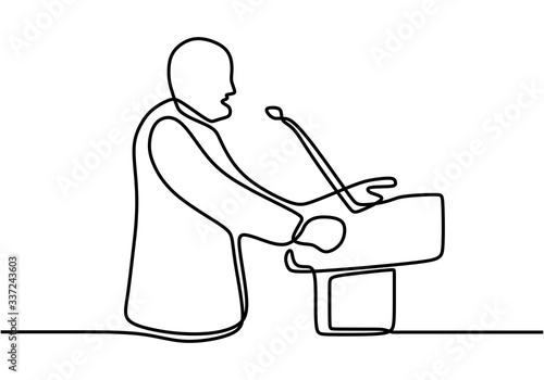Continuous line drawing, a ...