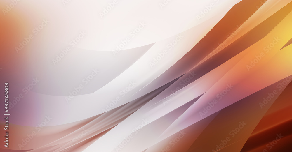Fototapeta premium Dynamic trendy simple fluid color gradient abstract cool background with overlapping line effects. Illustration for wallpaper, banner, background, card, book, pamphlet,website. 2D illustration..