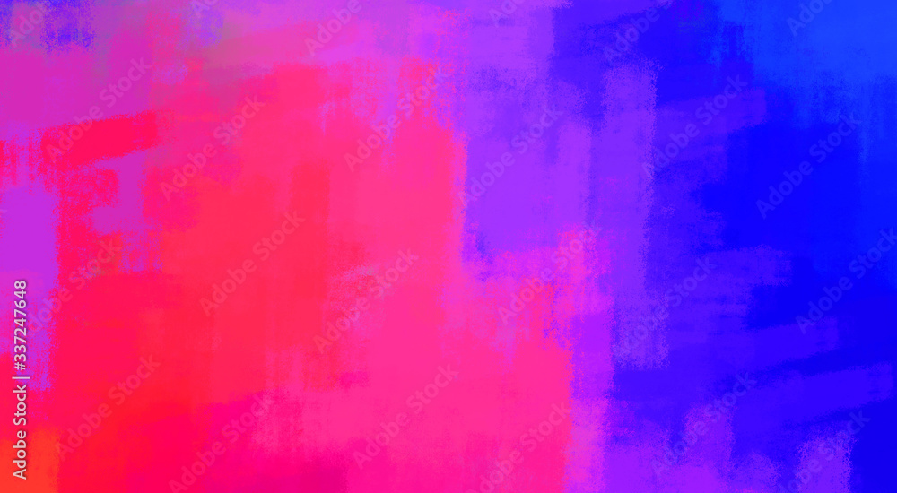 Fototapeta premium Brushed Painted Abstract Background. Brush stroked painting. Artistic vibrant and colorful wallpaper.