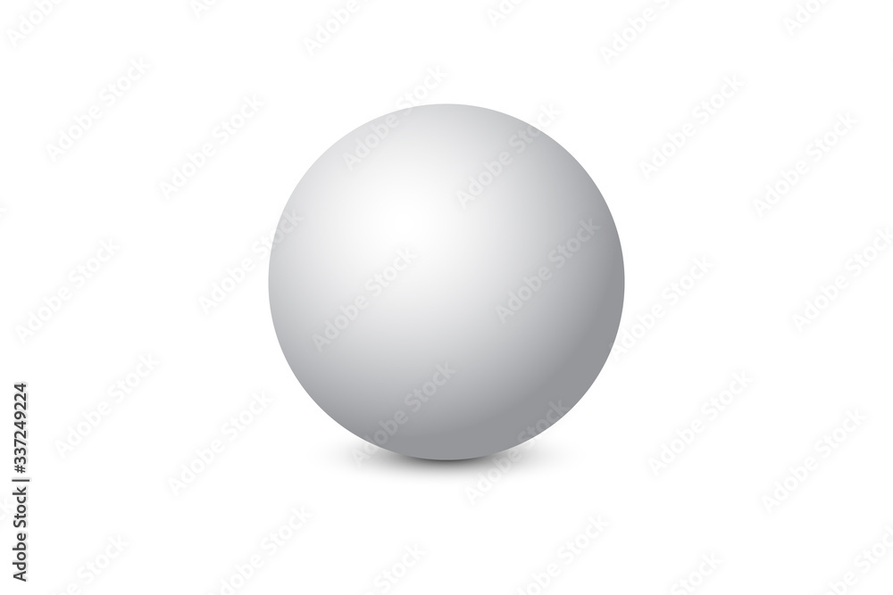 Sphere isolated on white background. Vector Sphere isolated on white background. Vector