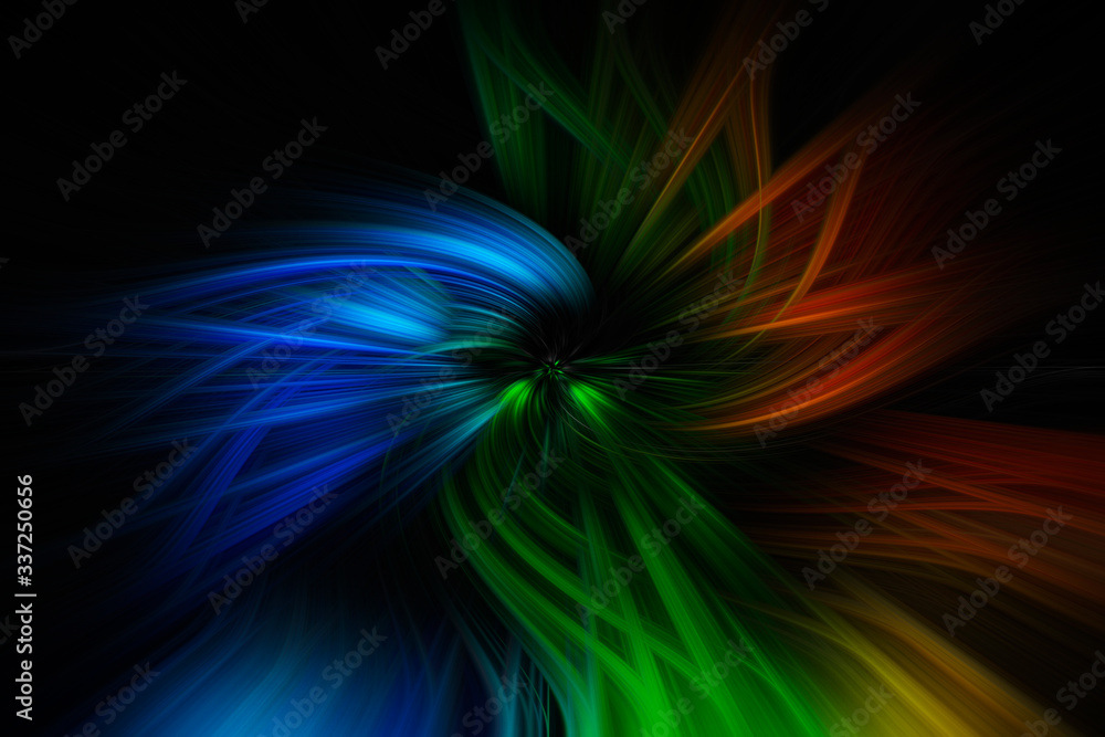 Twirl Effect - grün, lila, rosa, blau Twirl Effect - grün, lila, rosa, blau