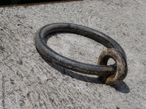 Old cast iron ring