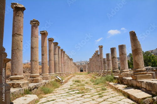 Obraz na płótnie Site Archéologique Jerash Jordanie w salonie