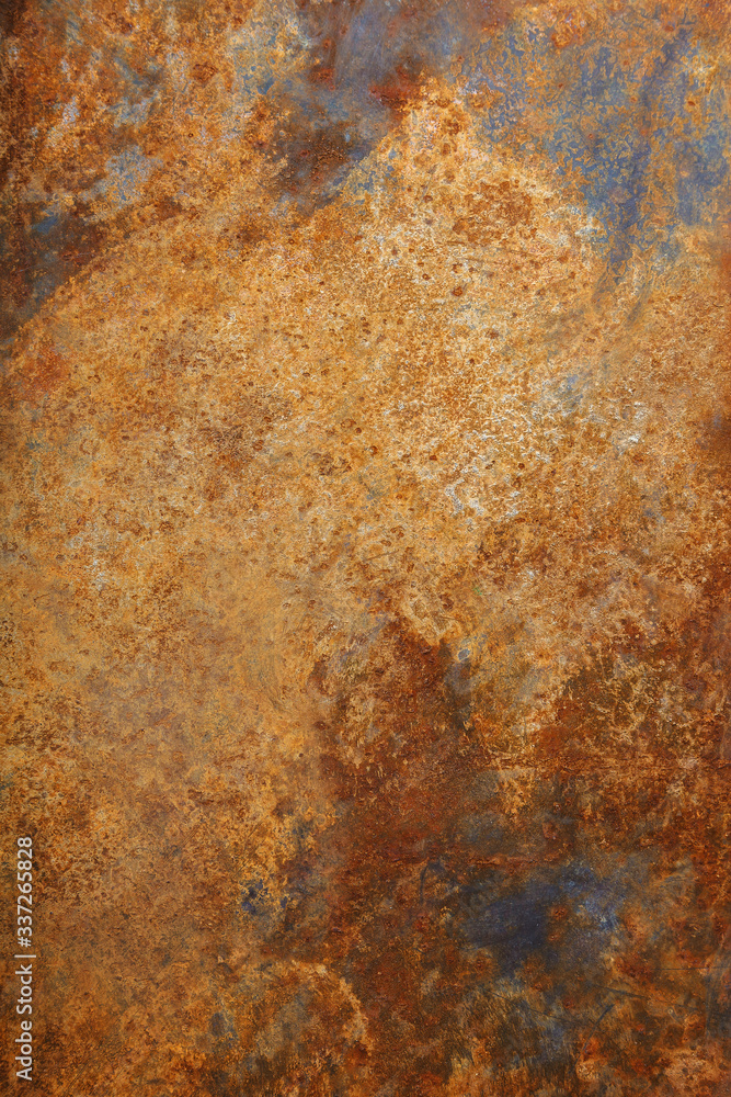 Rust on the metal as a background Rust on the metal as a background