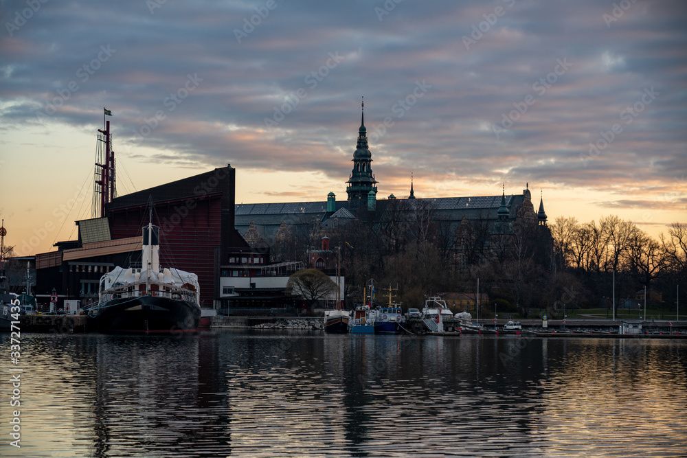 Morning over Djurgården, Stockholm