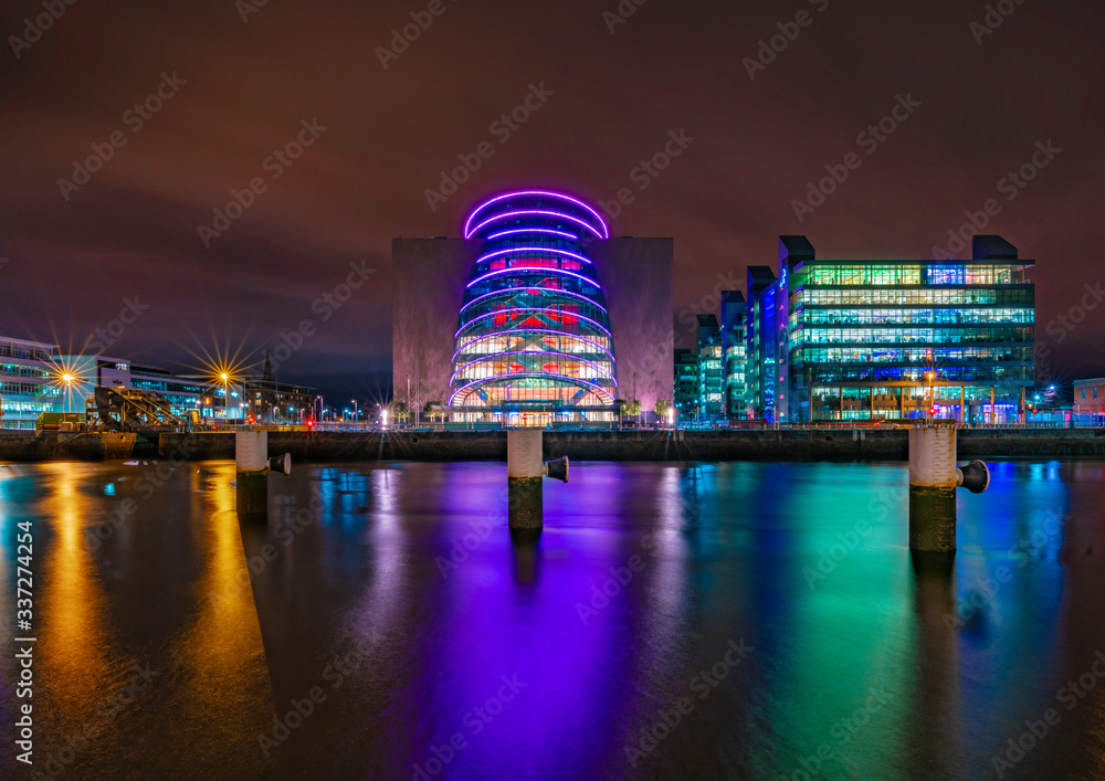 Obraz premium Centrum konferencyjne w Dublinie