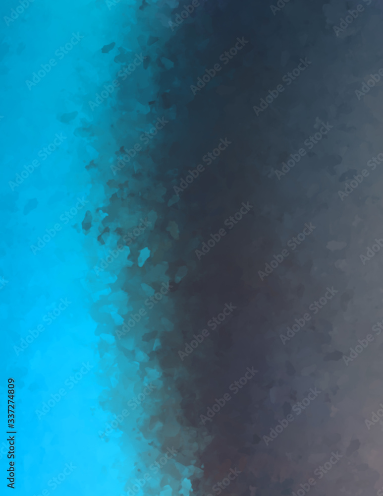 Fototapeta premium Brushed Painted Abstract Background. Brush stroked painting. Strokes of paint. 2D Illustration.