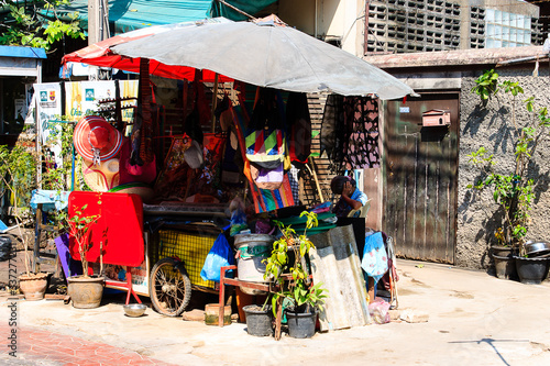 Photography An unidentified street shop on Khao San Road