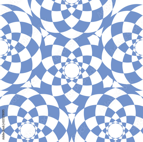 rhombus and circle creative geometrical design