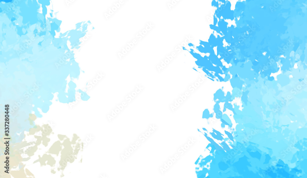 Obraz premium Brushed Painted Abstract Background. Brush stroked painting. Artistic vibrant and colorful wallpaper..