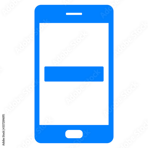 Minus und Smartphone