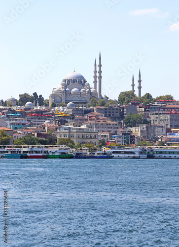 Bosphorus scenery at Istanbul Turkey