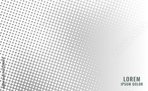 Abstract halftone dotted background. Monochrome grunge pattern with dot and circles. Vector modern pop art texture for posters, sites, business cards, cover, postcards, labels, stickers layout.