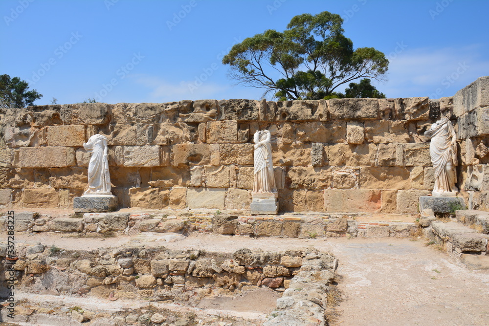 Site Archéologique Salamine Chypre du Nord