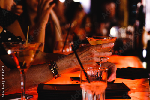 martini craft cocktail bar