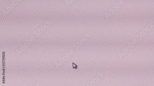 Coronavirus disease (COVID-19) pandemic web page closeup. Clicking the button Public Advice on computer screen