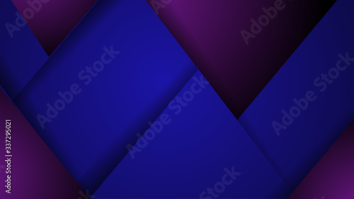 Blue strip with purple background 