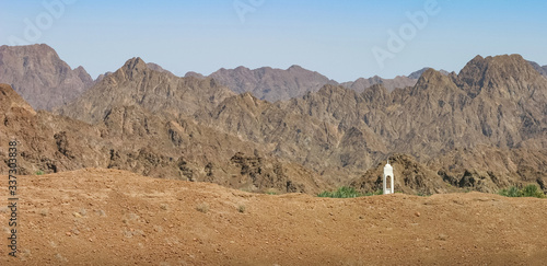 Minaret in the Hajar Mountains