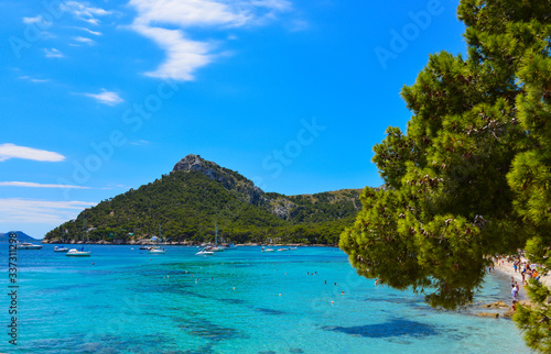 Landscape of Palma de Mallorca island in Spain © Alicina