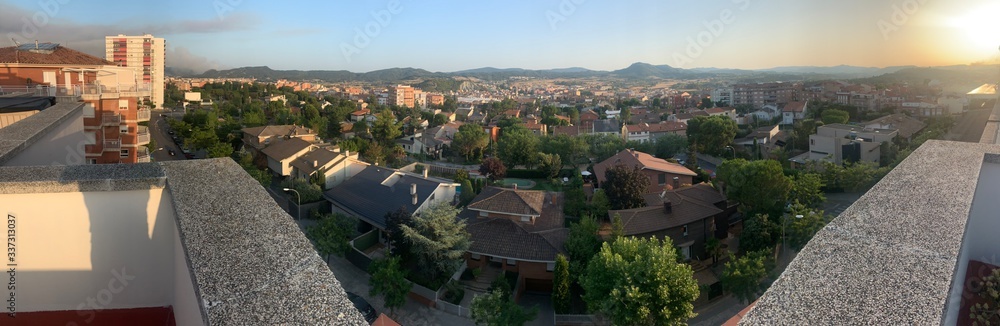 aerial view of the city aerial view of the city