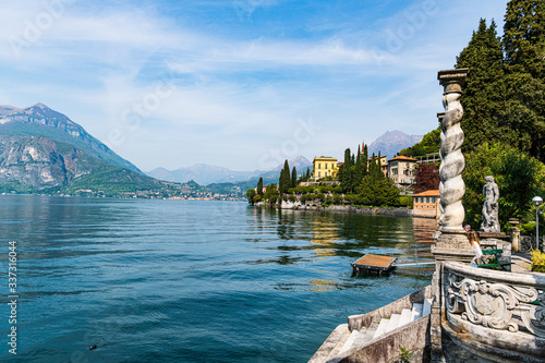The view of Lake Como from Villa Monastero, Varenna, Italy © Hein van Tonder