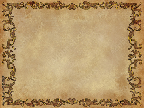 中世模様フレーム