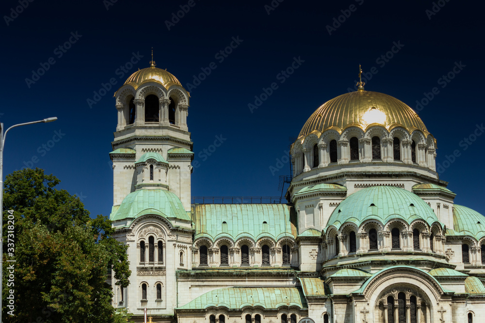 Sofia, Bulgaria with clear sky in summer