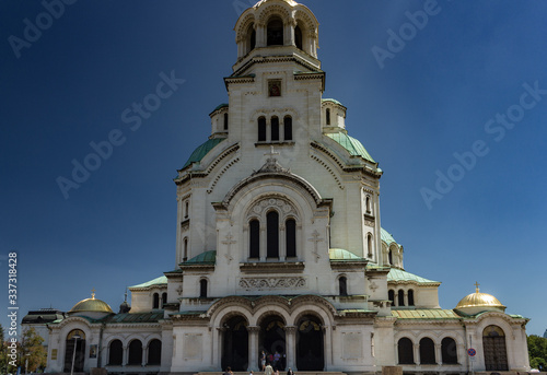 Sofia, Bulgaria with clear sky in summer