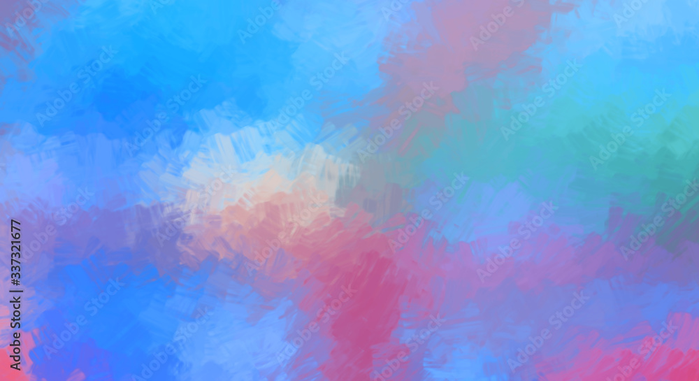 Brushed Painted Abstract Background. Brush stroked painting. Strokes of paint. 2D Illustration.