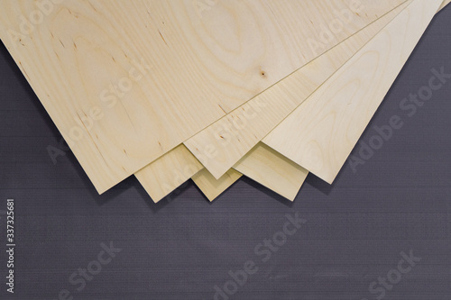 plywood boards on the furniture industry