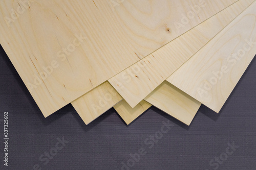 plywood boards on the furniture industry