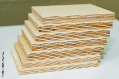 plywood boards on the furniture industry