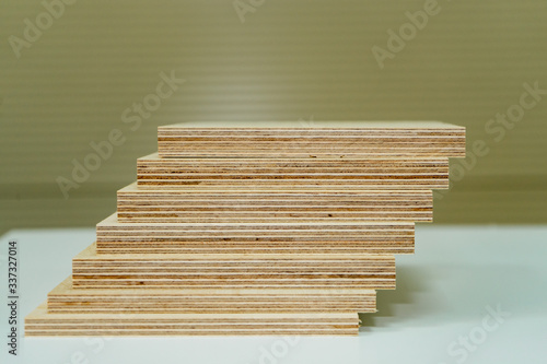plywood boards on the furniture industry