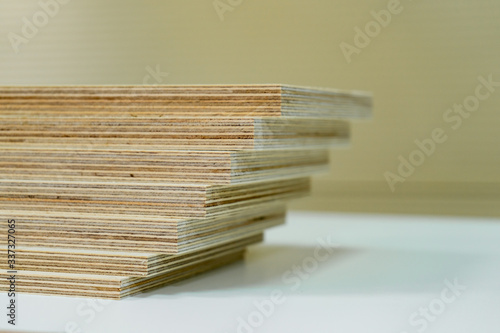 plywood boards on the furniture industry