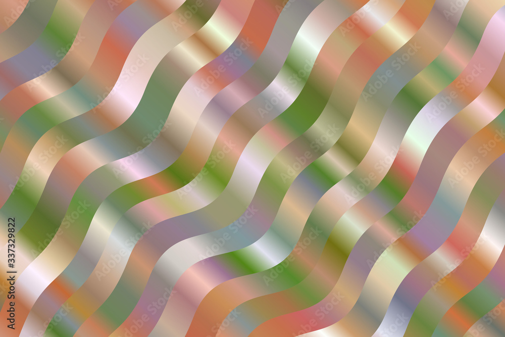 Brown, grey and green waves vector background. Brown, grey and green waves vector background.