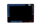 black tablet computer isolated on white background