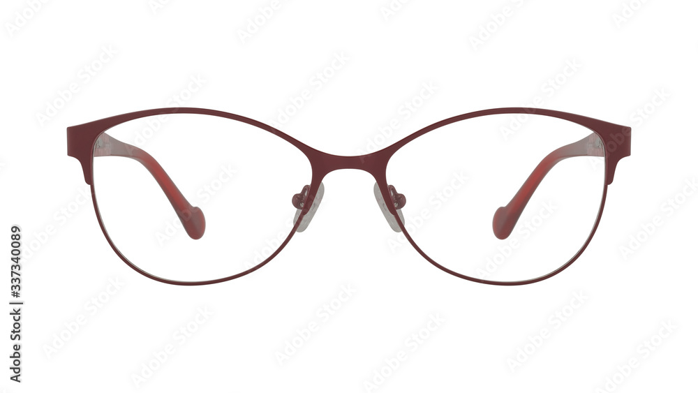 glasses isolated on white glasses isolated on white